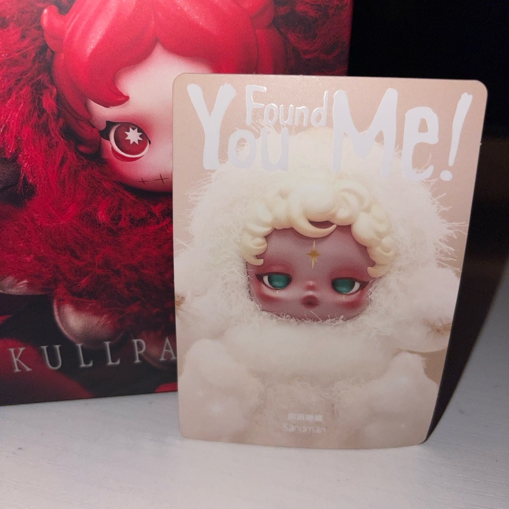 SKULL PANDA YOU FOUND ME PLUSH DOLL PENDANT SANDMAN